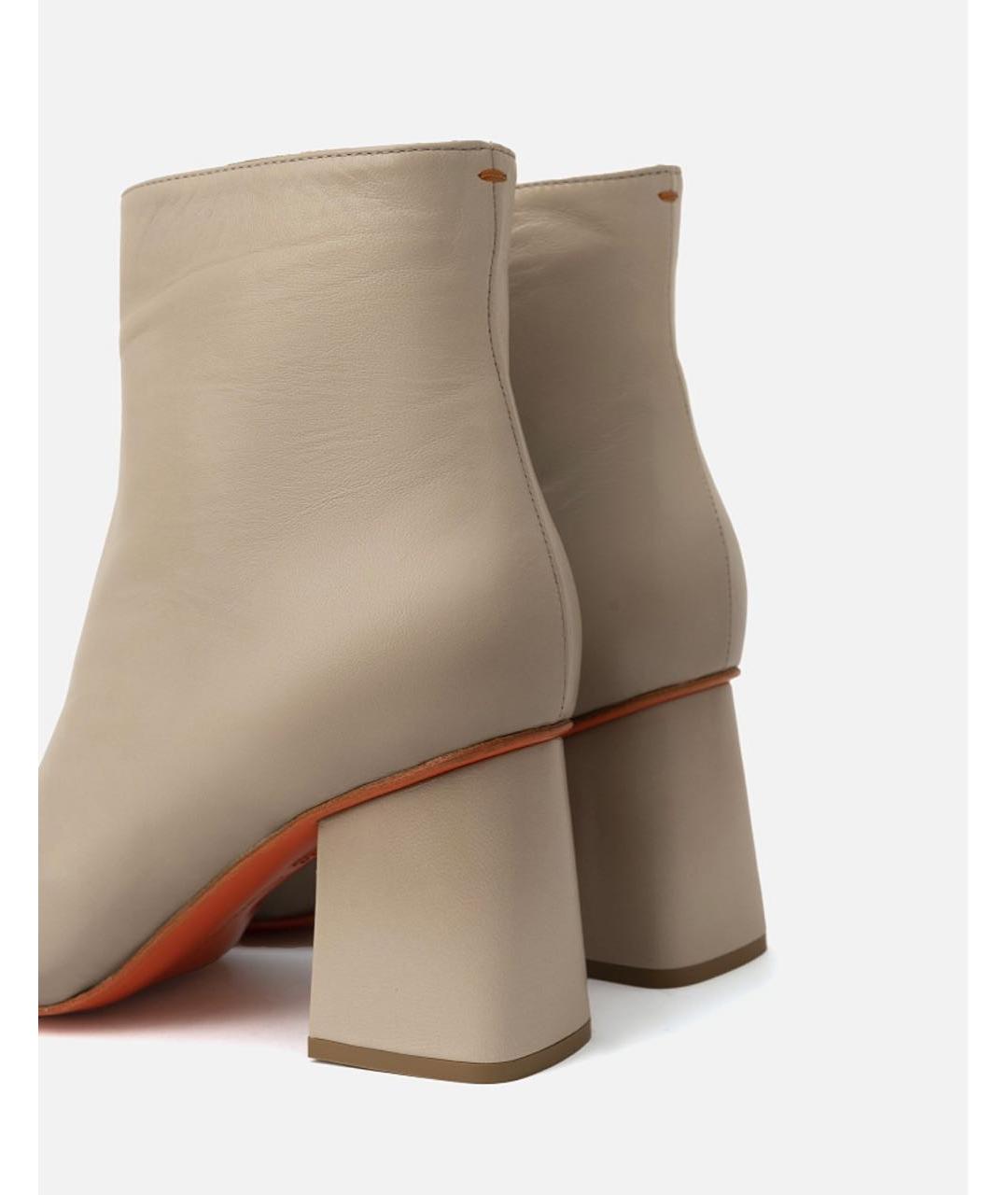 SANTONI Кожаные ботильоны, фото 4