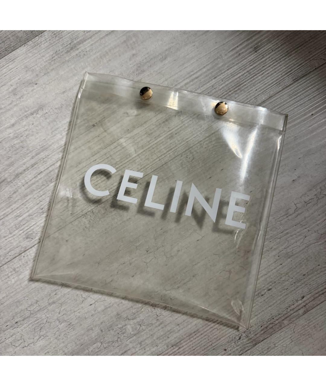 CELINE Черная майка, фото 5
