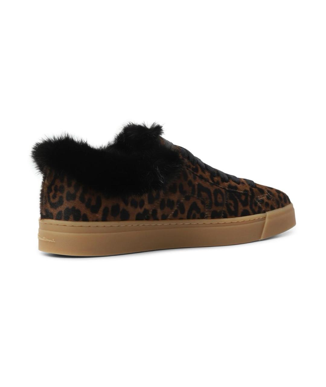 SANTONI Кожаные кеды, фото 3