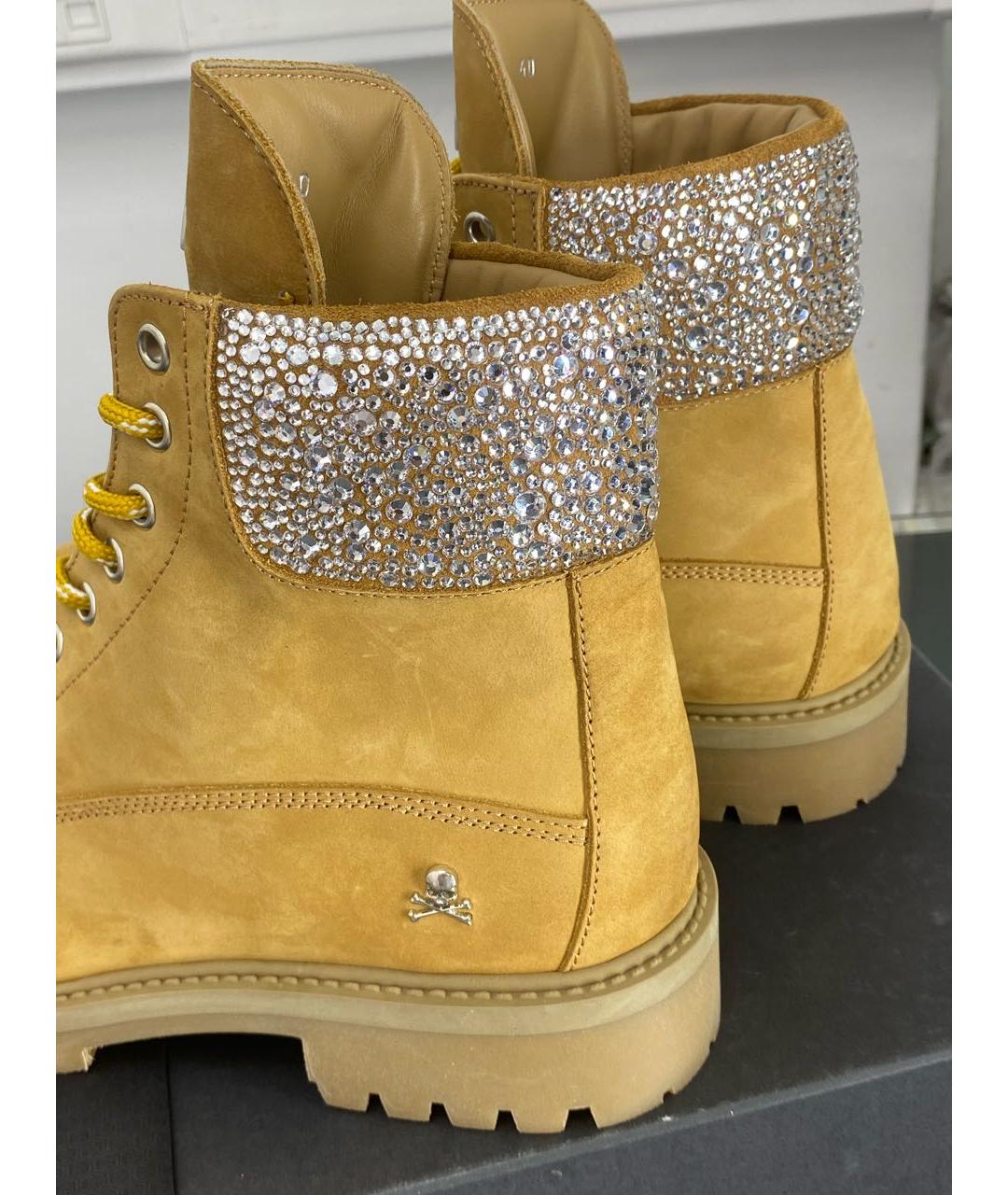 PHILIPP PLEIN Замшевые ботинки, фото 5