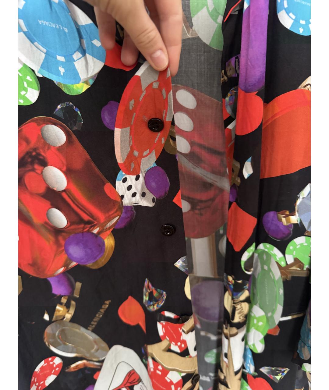 BALENCIAGA Мульти кэжуал рубашка, фото 3