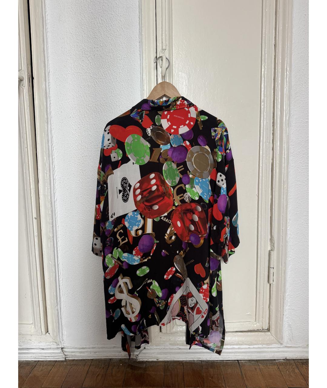 BALENCIAGA Мульти кэжуал рубашка, фото 4