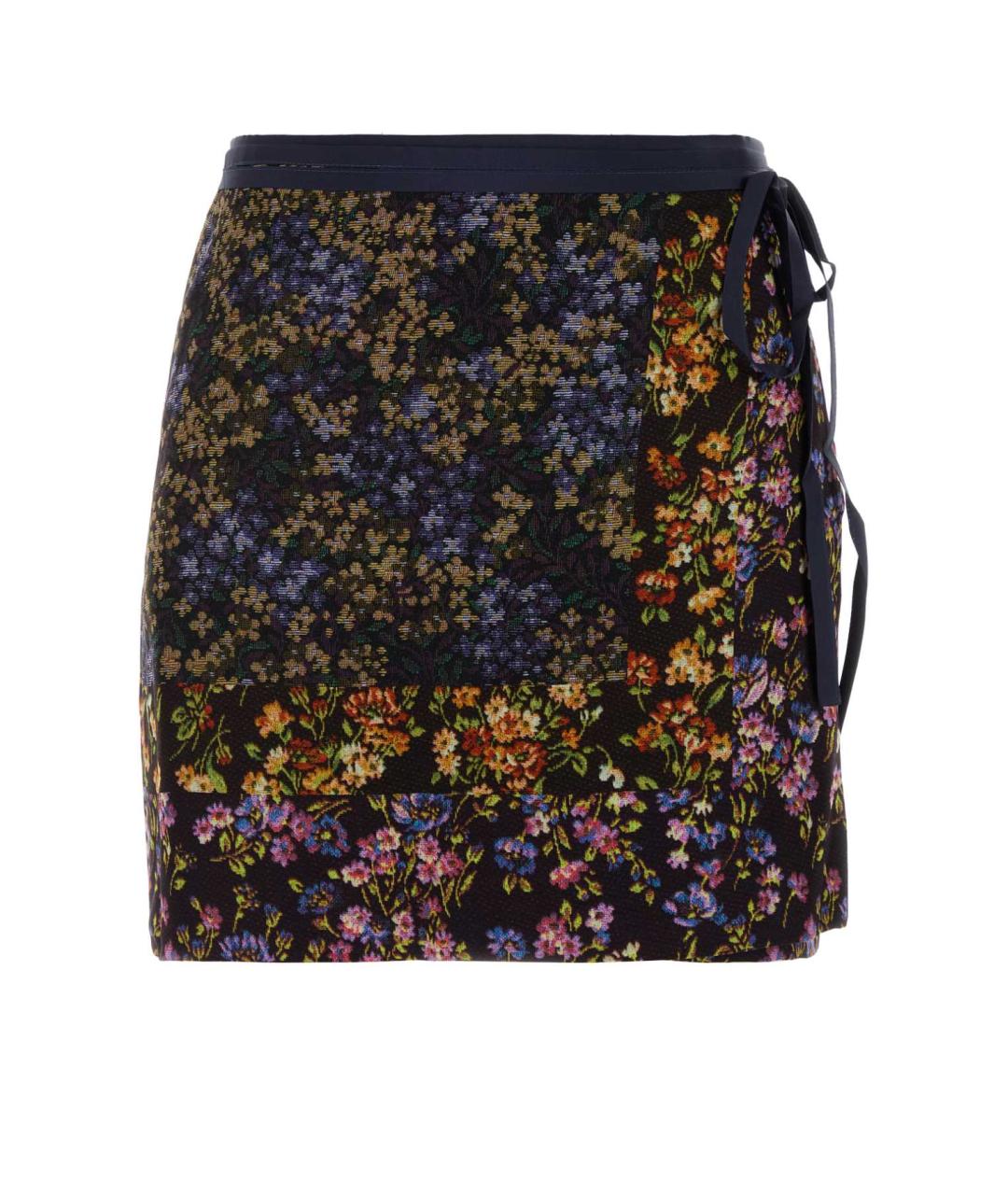 DRIES VAN NOTEN Мульти юбка миди, фото 1