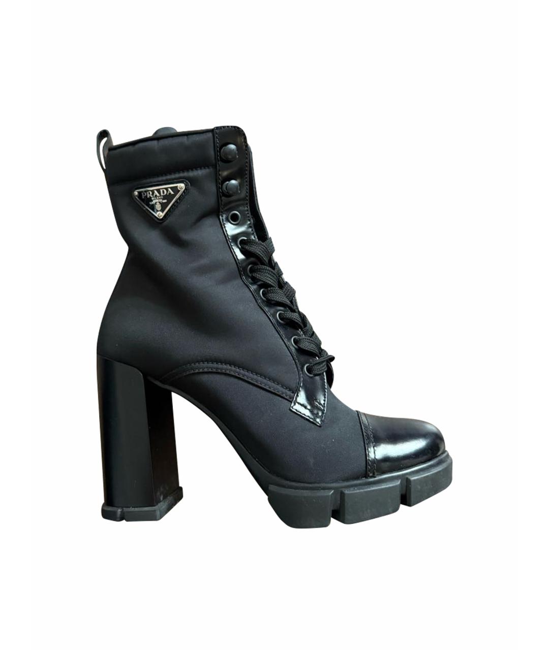 PRADA Черные ботильоны, фото 1