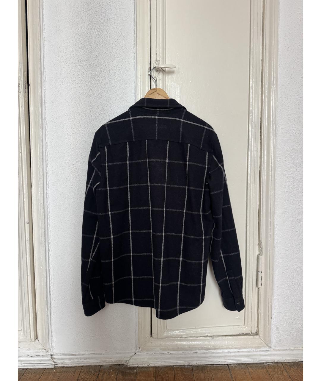 A.P.C. Темно-синяя шерстяная куртка, фото 3