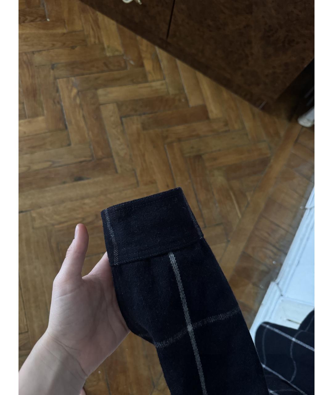 A.P.C. Темно-синяя шерстяная куртка, фото 4