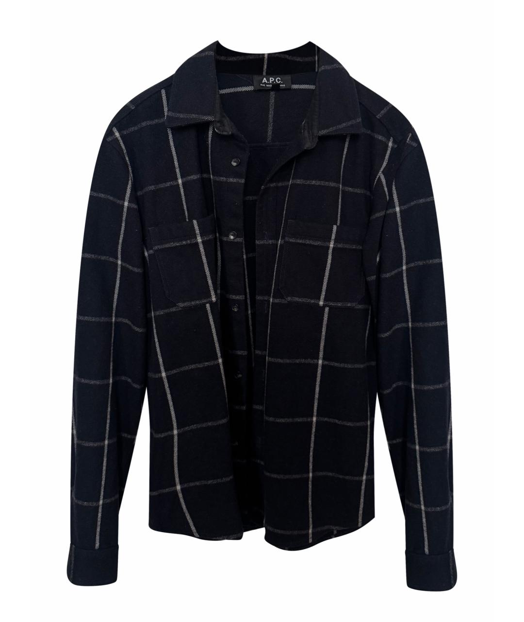 A.P.C. Темно-синяя шерстяная куртка, фото 1