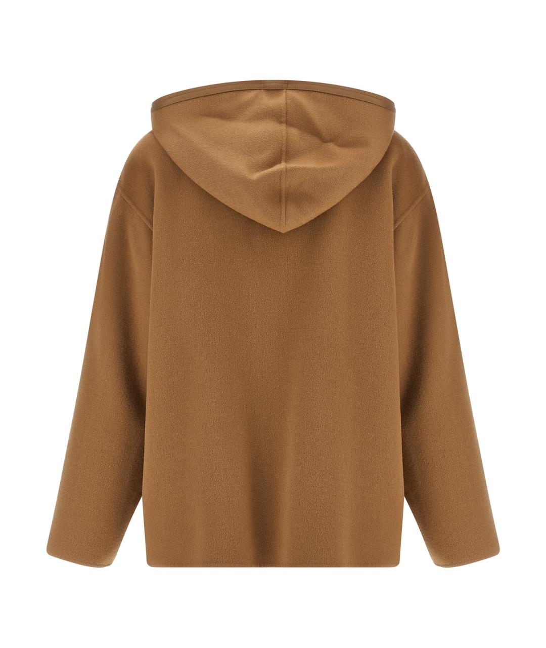 MAX MARA STUDIO Бежевая шерстяная куртка, фото 2