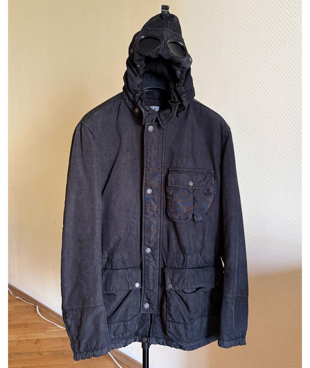 CP COMPANY Черная полиамидовая куртка, фото 8