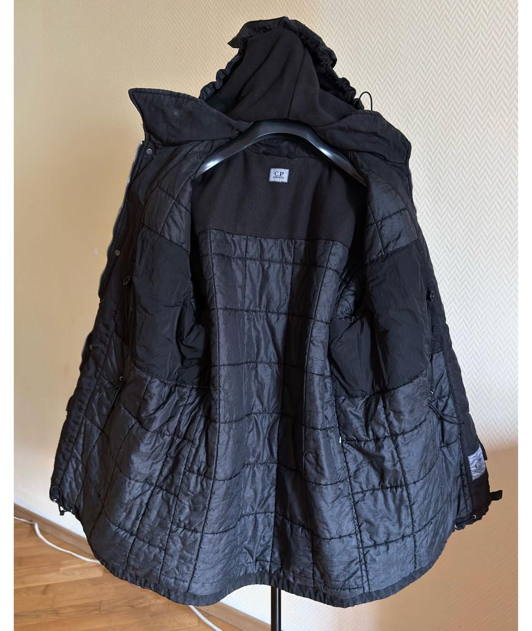 CP COMPANY Черная полиамидовая куртка, фото 4