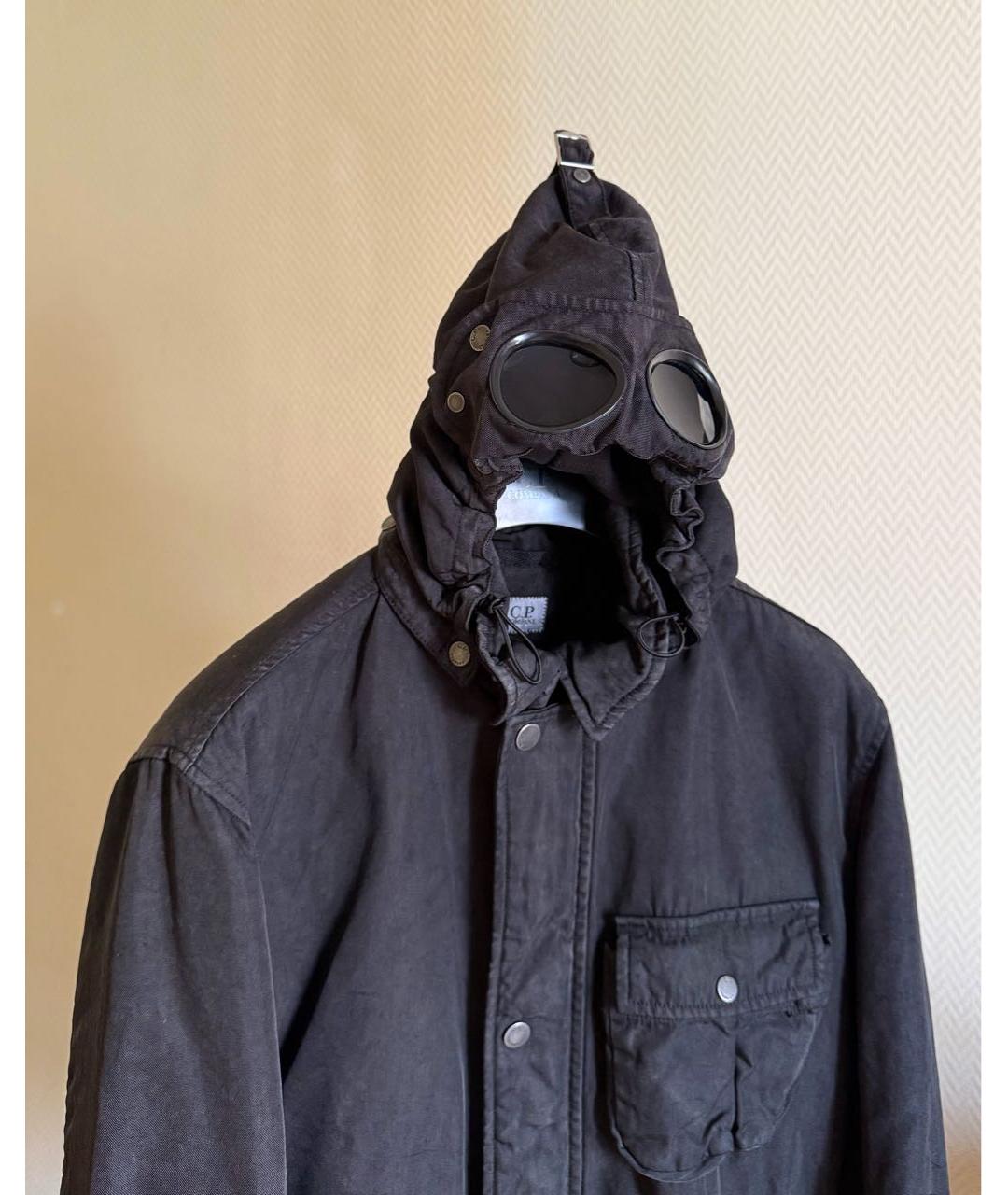 CP COMPANY Черная полиамидовая куртка, фото 3