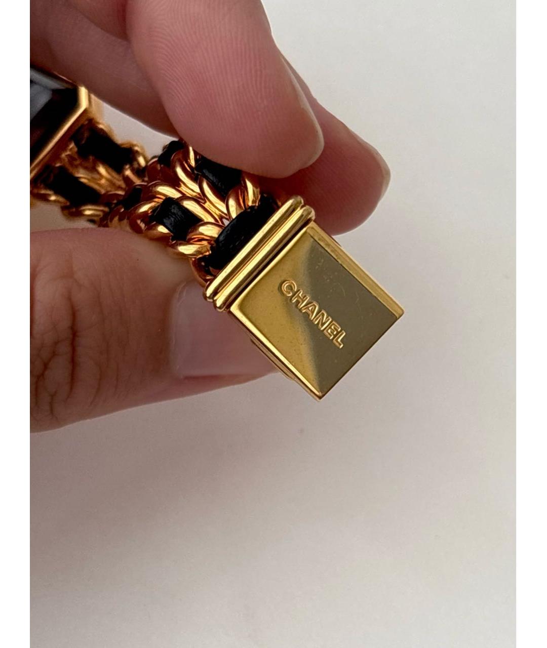 CHANEL Черные часы, фото 6