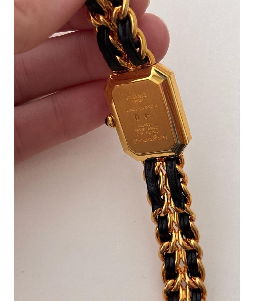 CHANEL Черные часы, фото 7