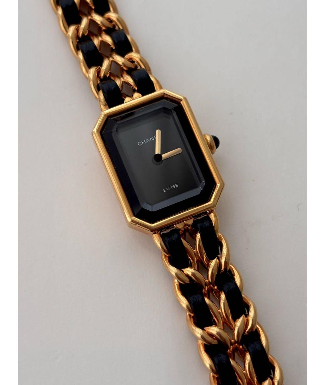 CHANEL Черные часы, фото 5