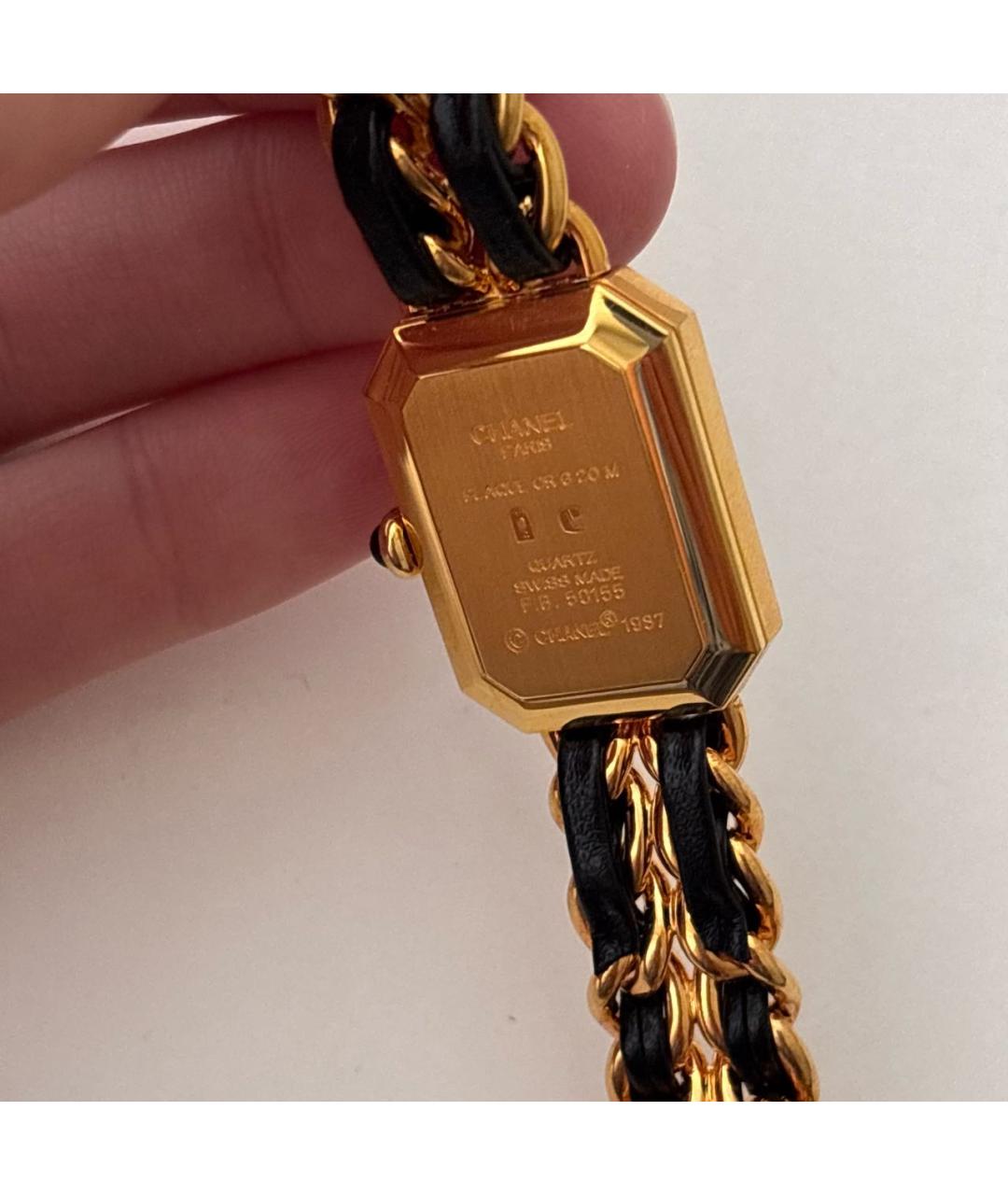 CHANEL Черные часы, фото 2