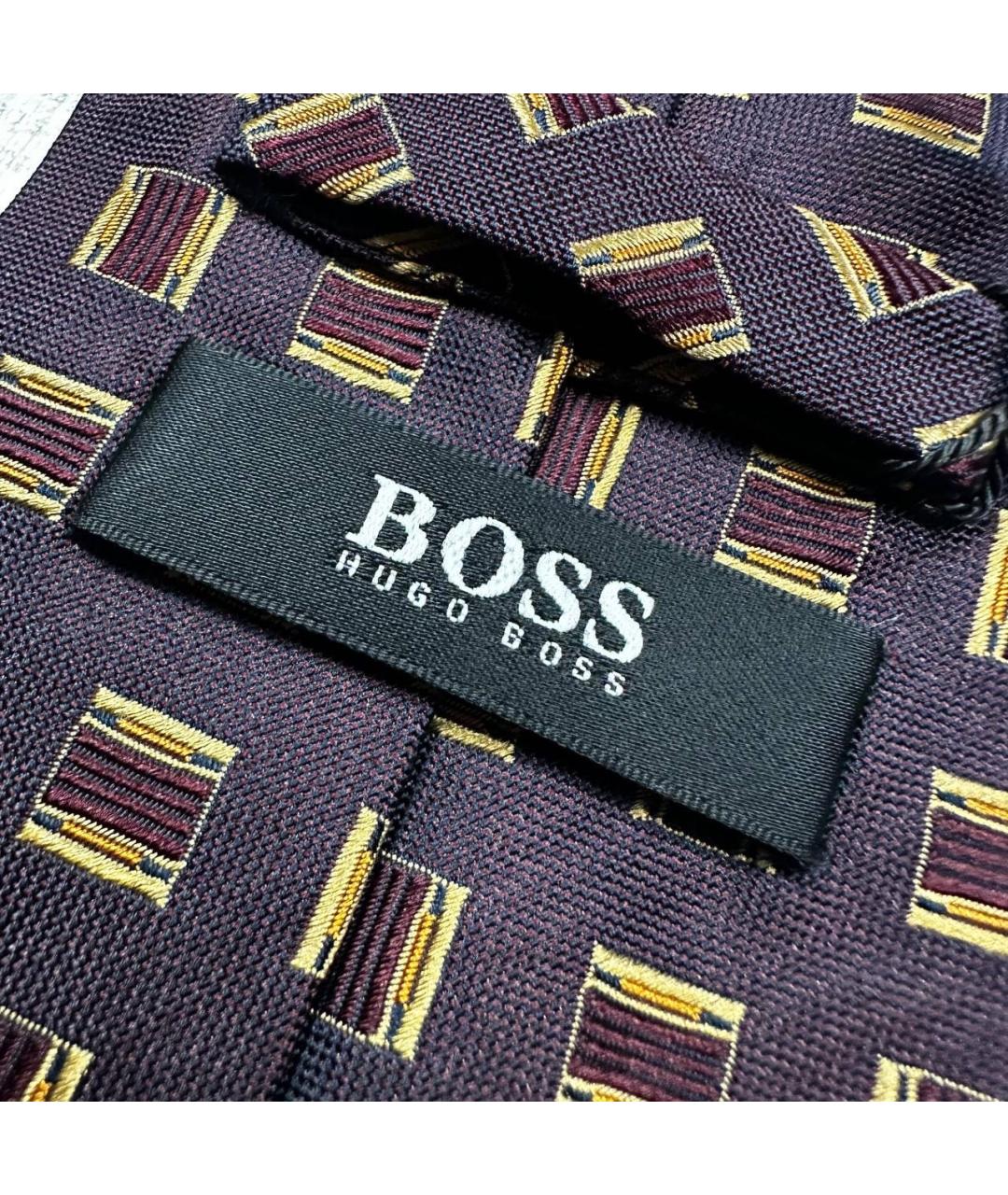 HUGO BOSS Мульти шелковый галстук, фото 4
