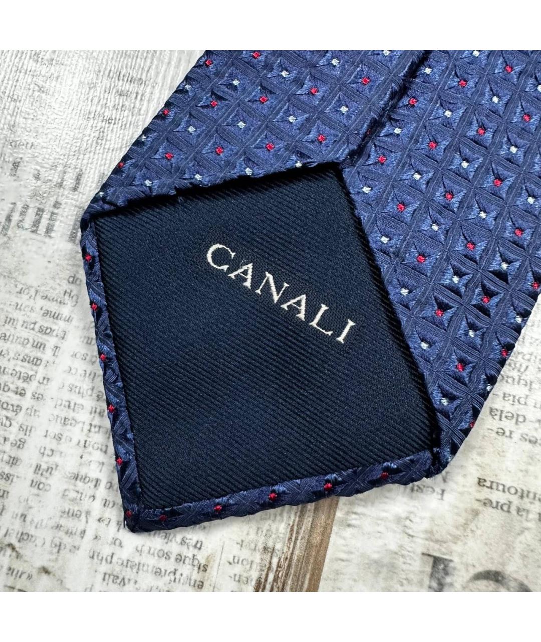 CANALI Мульти шелковый галстук, фото 3