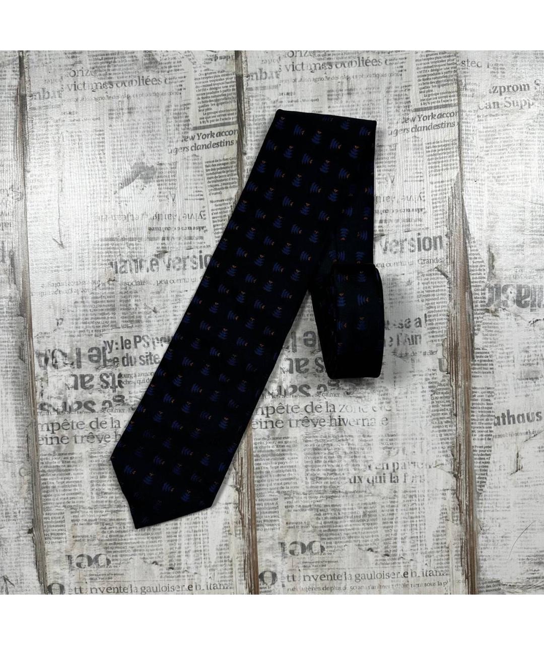 ERMENEGILDO ZEGNA XXX Мульти шелковый галстук, фото 2