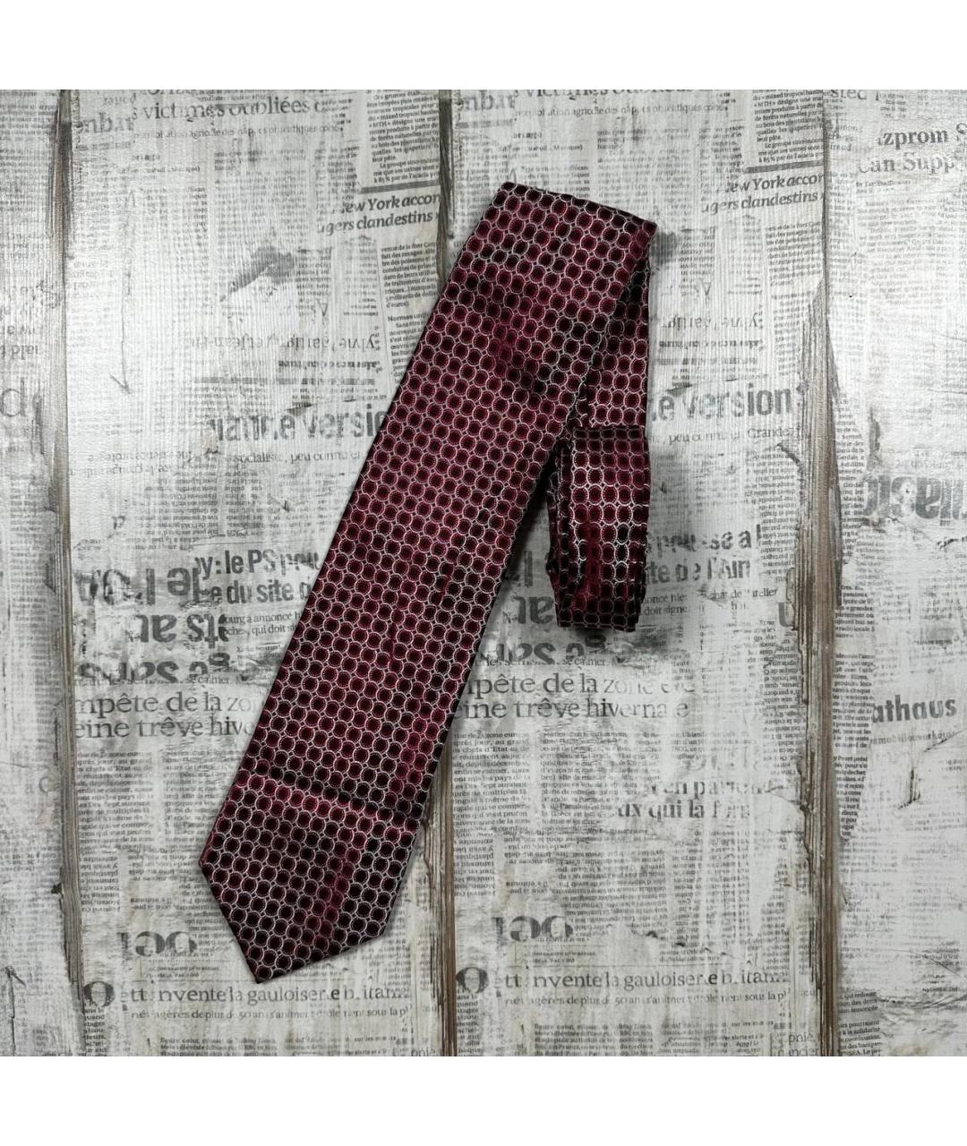 ERMENEGILDO ZEGNA XXX Мульти шелковый галстук, фото 2