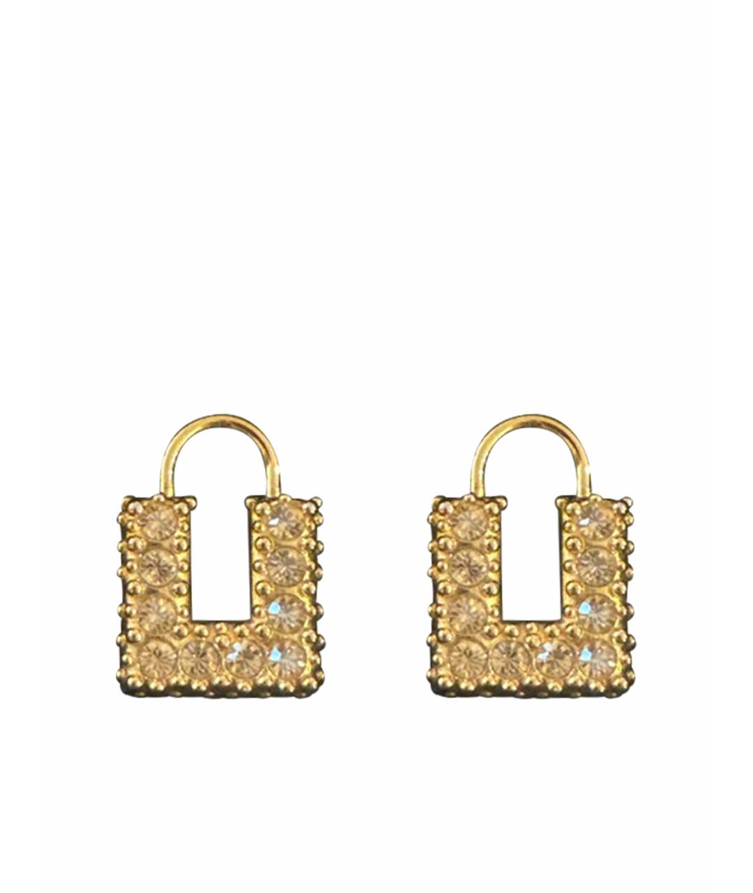 ELISABETTA FRANCHI Желтые серьги из желтого золота, фото 1