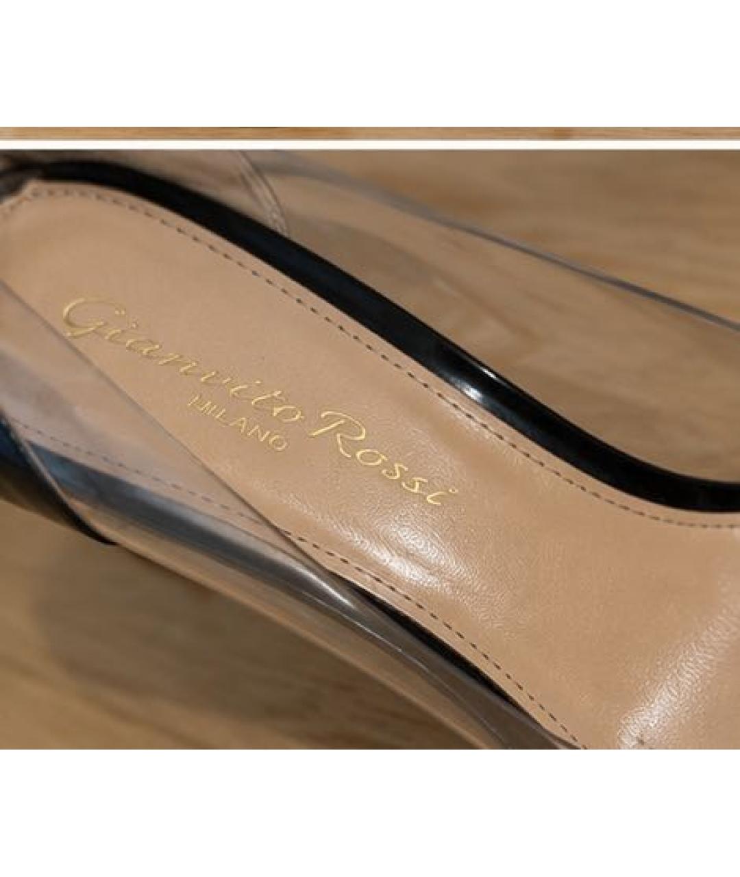 GIANVITO ROSSI Черные туфли из лакированной кожи, фото 8