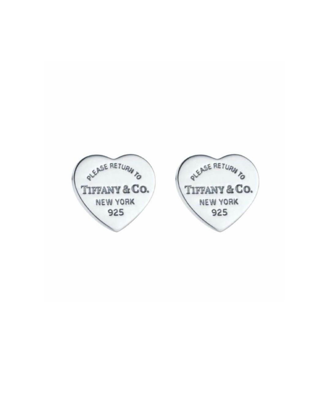 TIFFANY&CO Серебряные серебряные серьги, фото 1