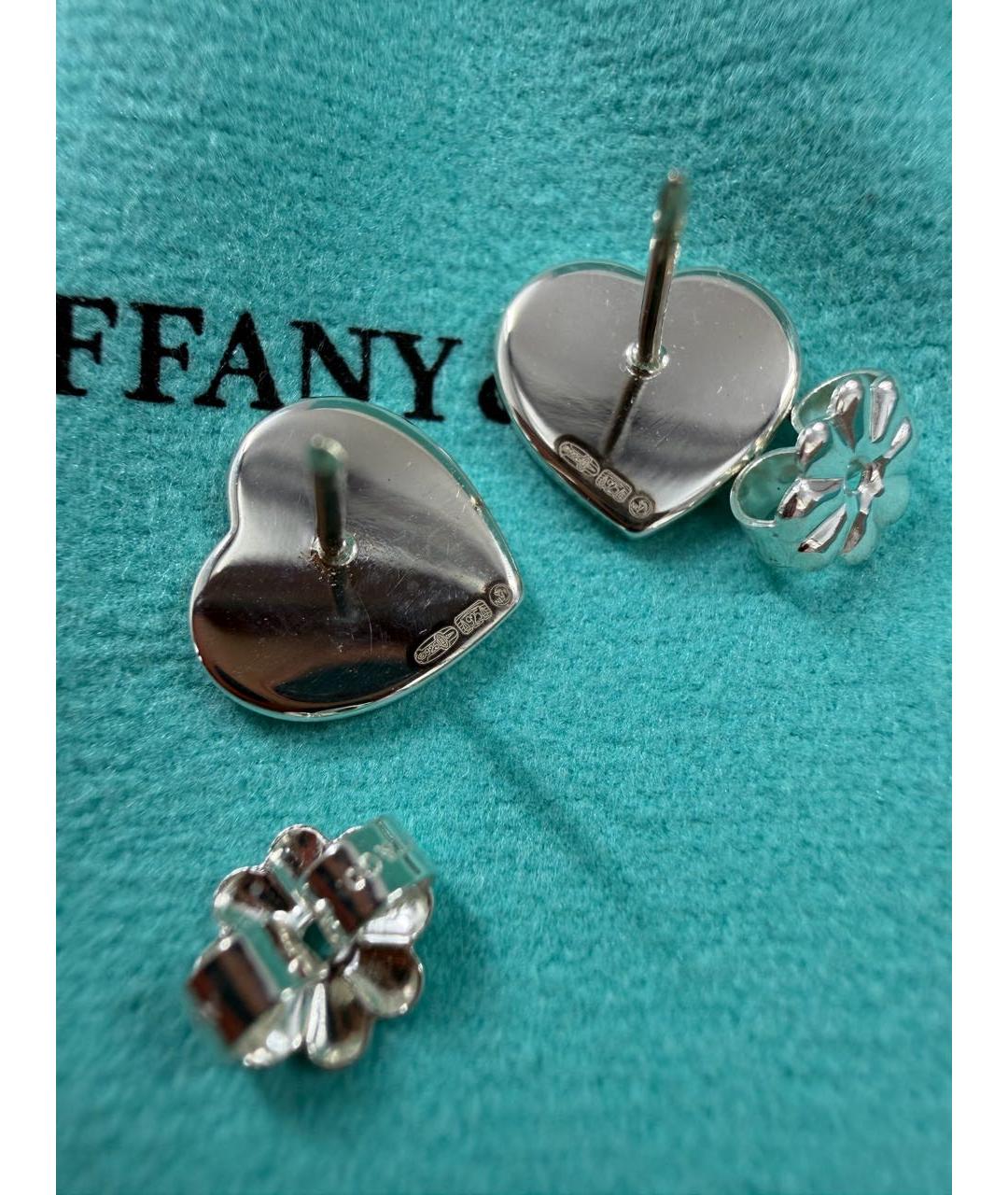 TIFFANY&CO Серебряные серебряные серьги, фото 4