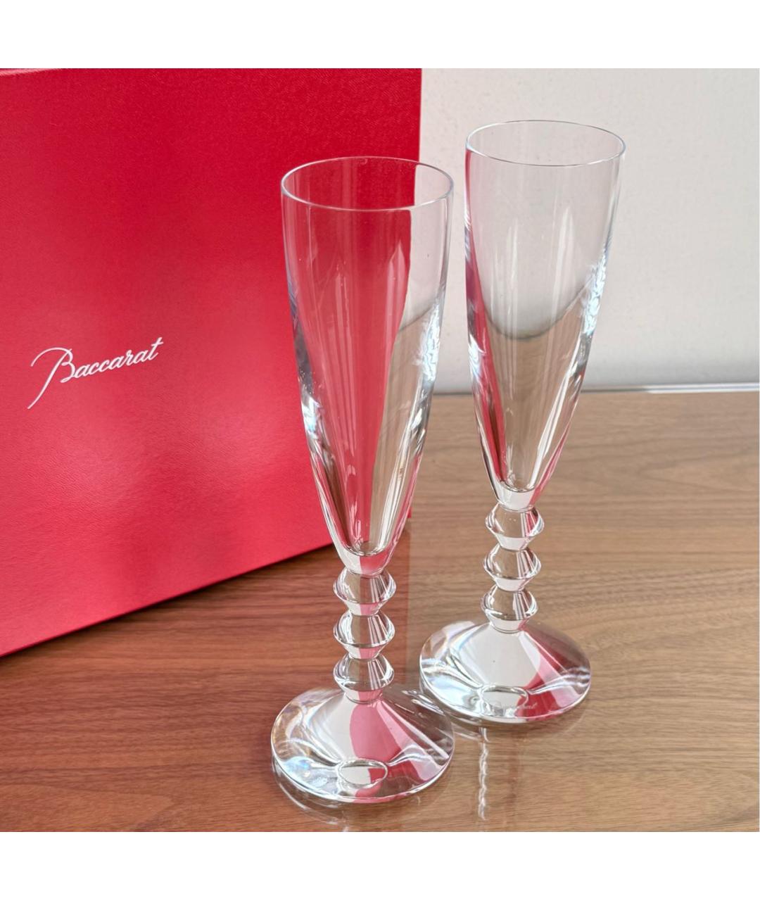 BACCARAT Прозрачный хрустальный фужер для шампанского, фото 3