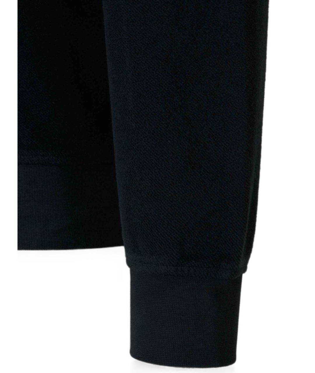 CP COMPANY Черный хлопковый джемпер / свитер, фото 2