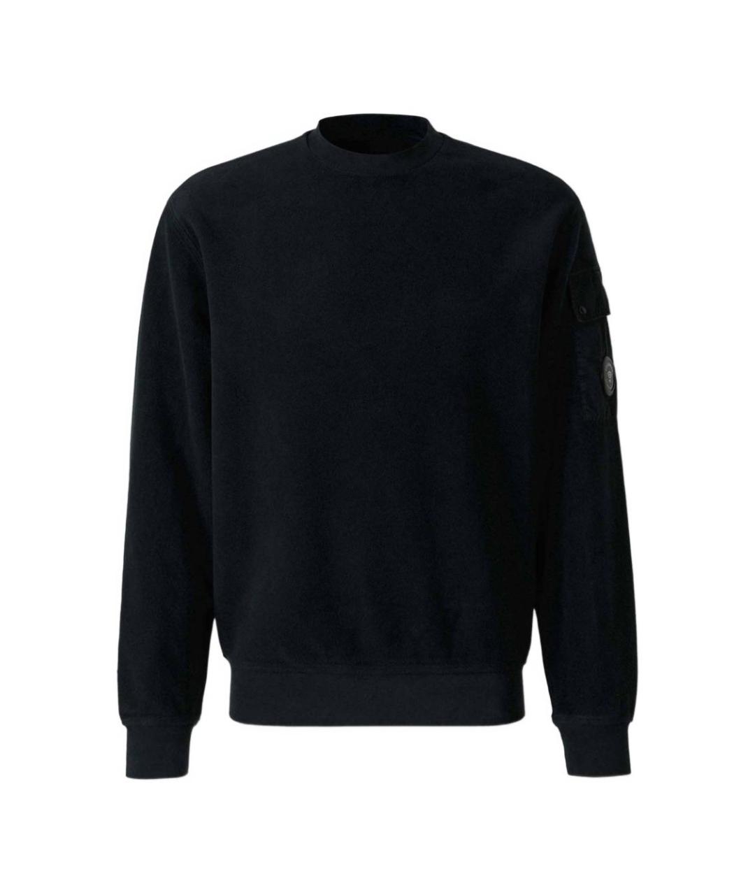 CP COMPANY Черный хлопковый джемпер / свитер, фото 1