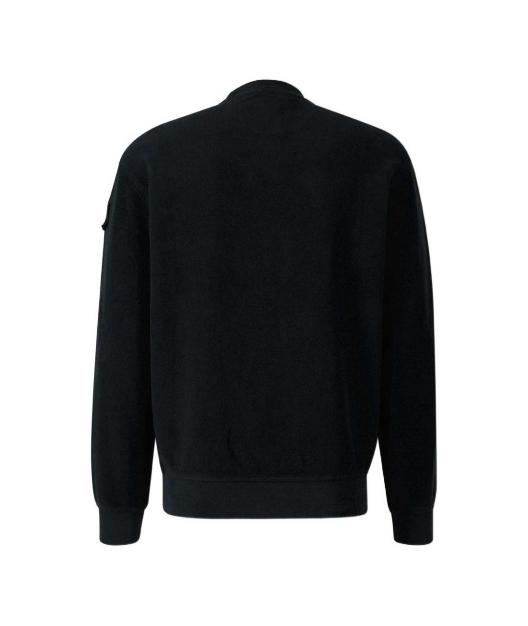 CP COMPANY Черный хлопковый джемпер / свитер, фото 5