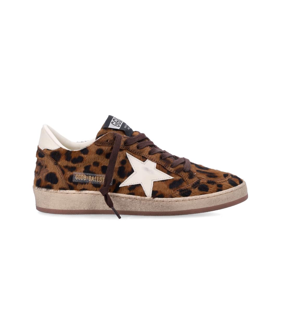 GOLDEN GOOSE Мульти кожаные кеды, фото 1