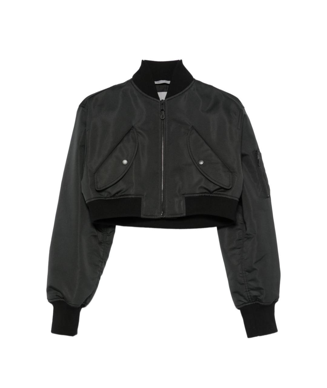 BALENCIAGA Черная полиэстеровая куртка, фото 1