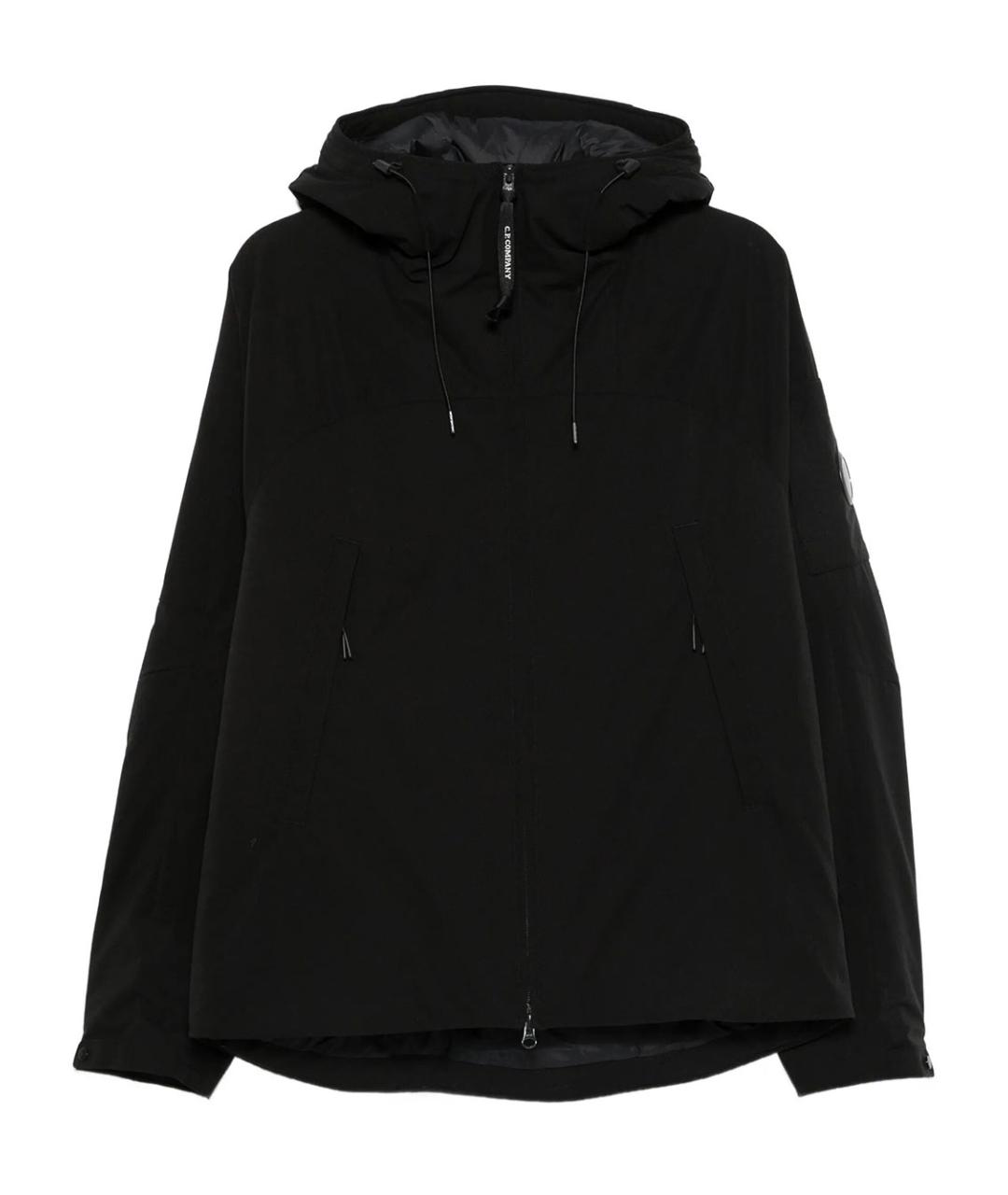 CP COMPANY Черная полиэстеровая куртка, фото 1