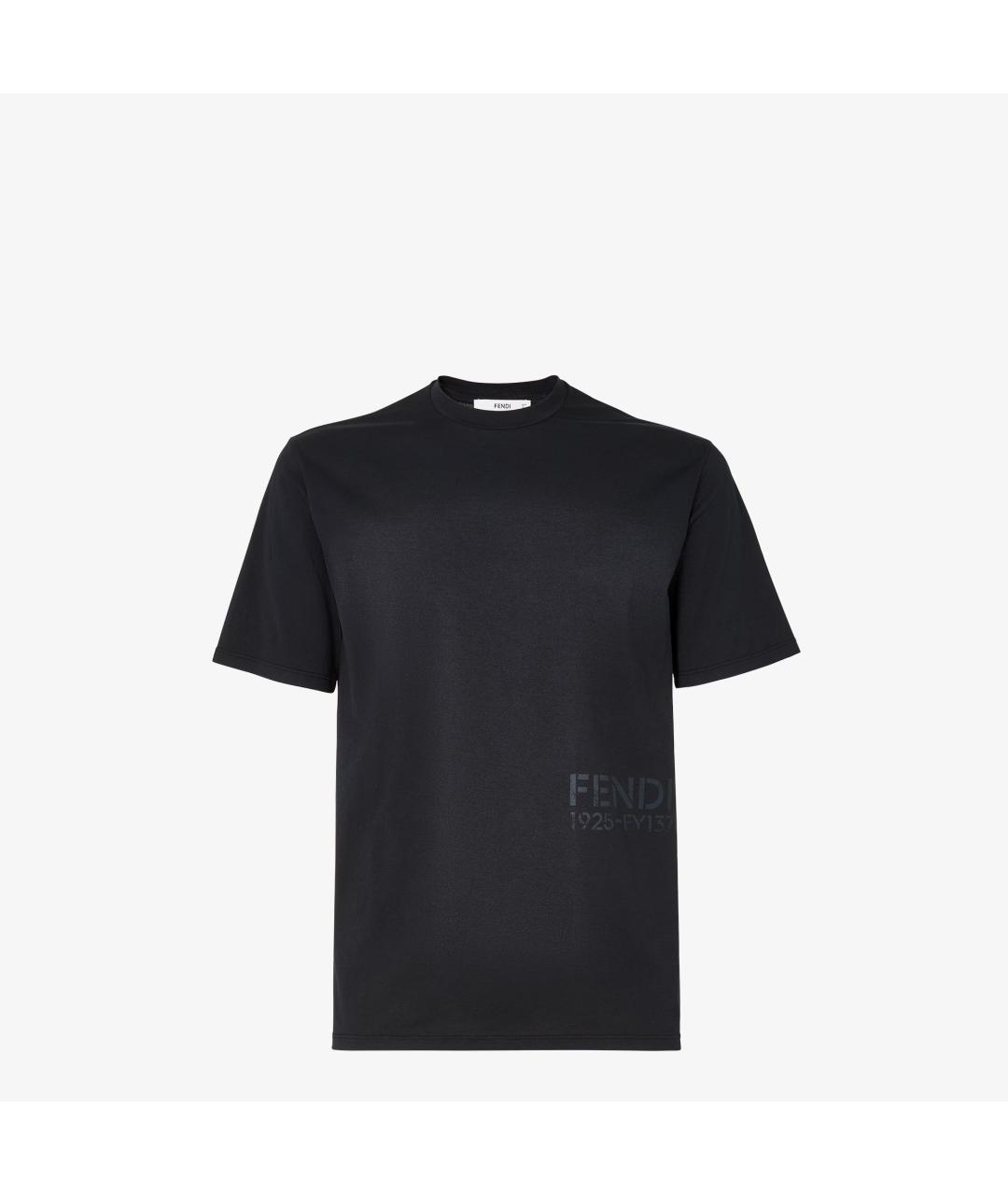 FENDI Зеленая хлопковая футболка, фото 1