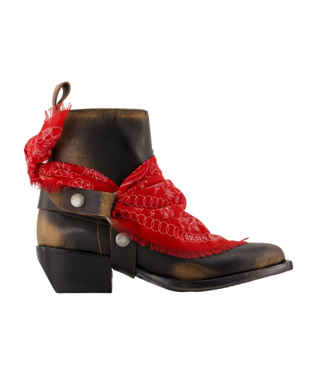 GOLDEN GOOSE Мульти кожаные ботинки, фото 1