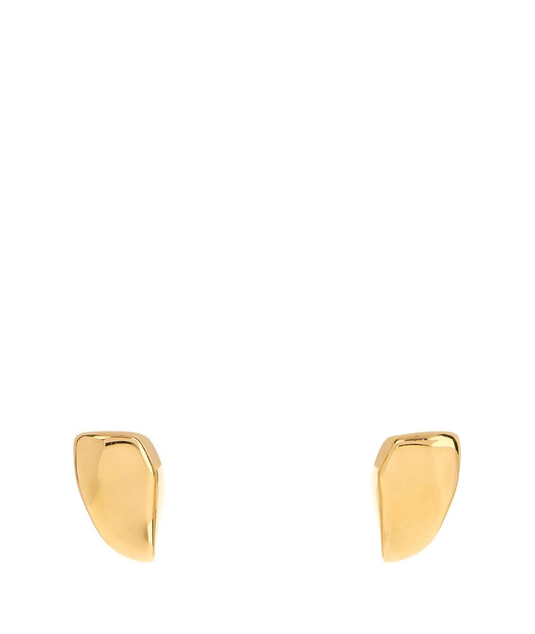 BOTTEGA VENETA Золотые серебряные серьги, фото 3