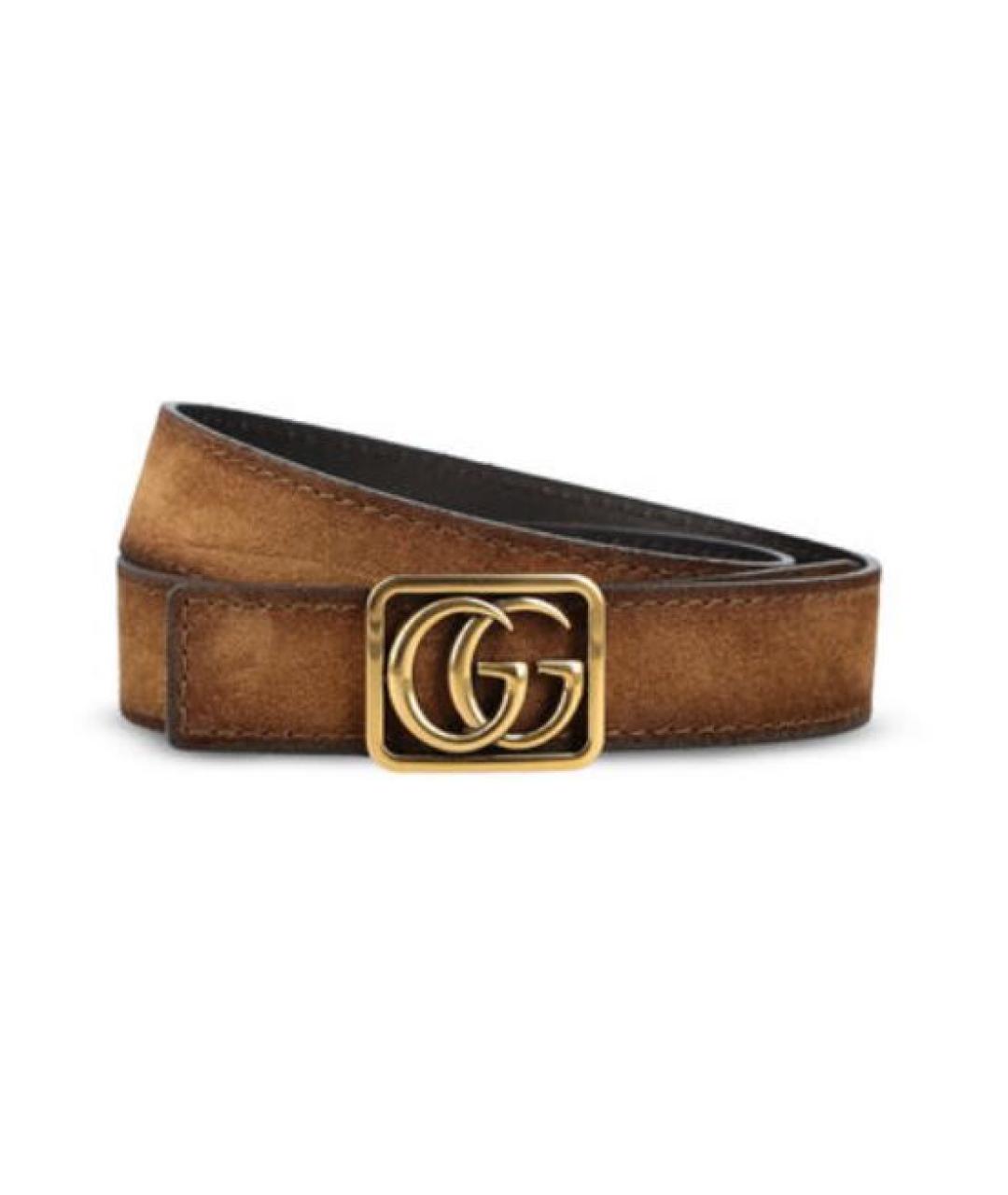 GUCCI Черный кожаный ремень, фото 2