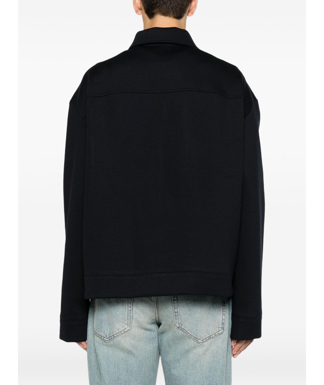 GUCCI Синяя хлопковая куртка, фото 4