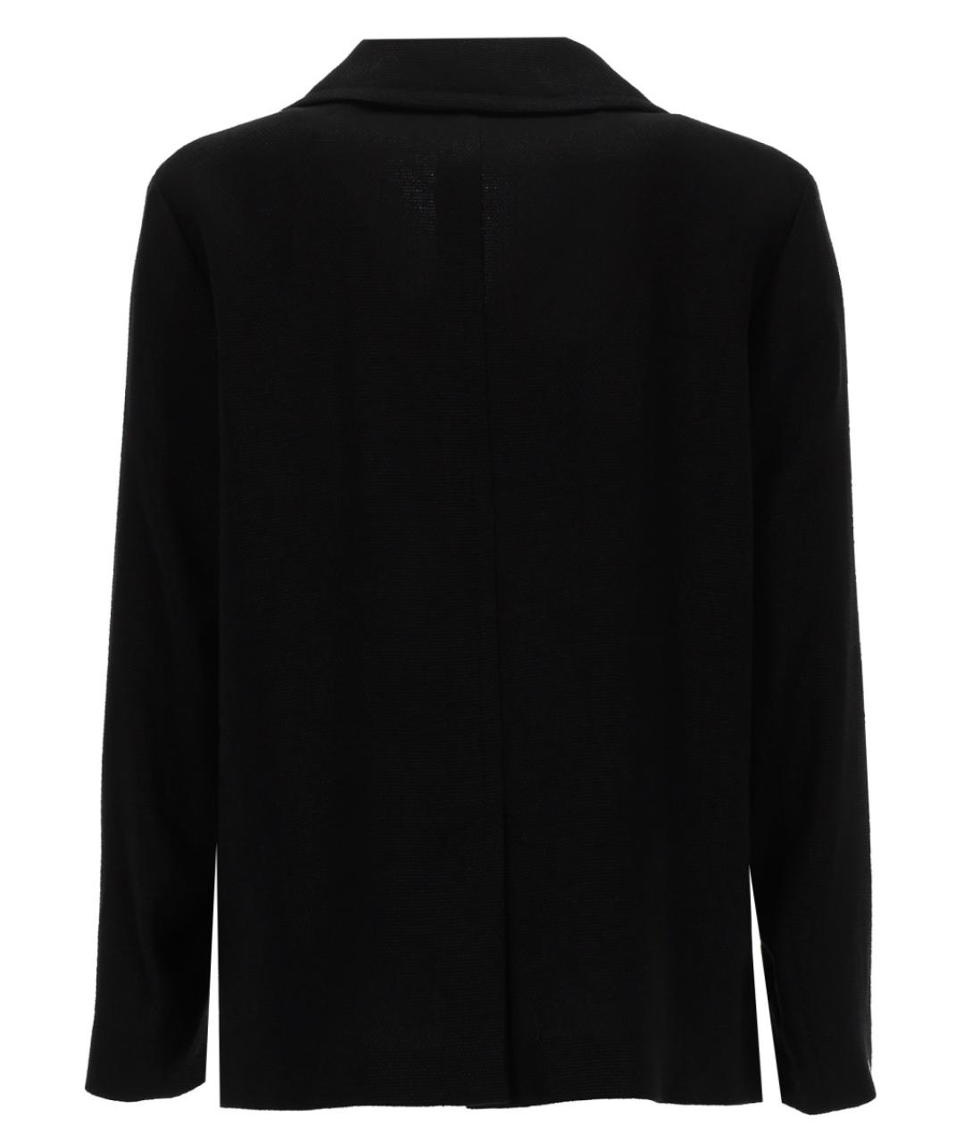 'S MAX MARA Черная льняная куртка, фото 2