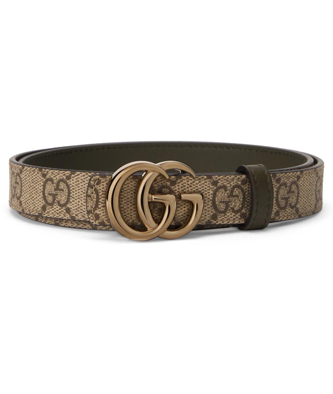 GUCCI Коричневый кожаный ремень, фото 1