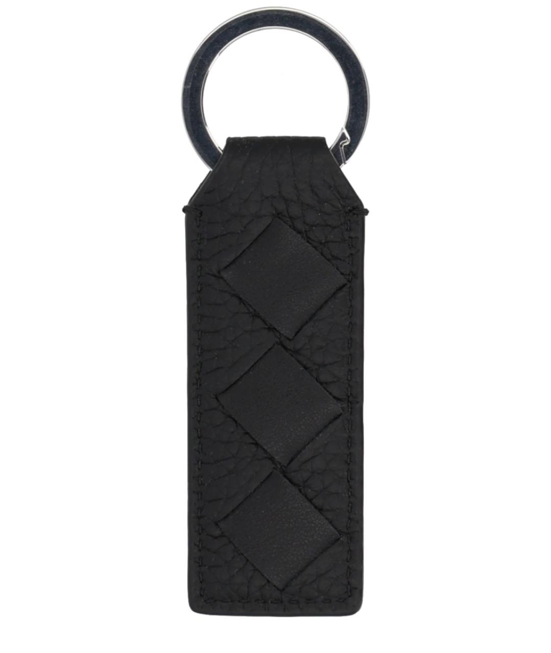 BOTTEGA VENETA Черный брелок, фото 2