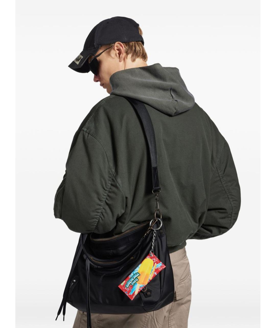 BALENCIAGA Красный брелок, фото 2