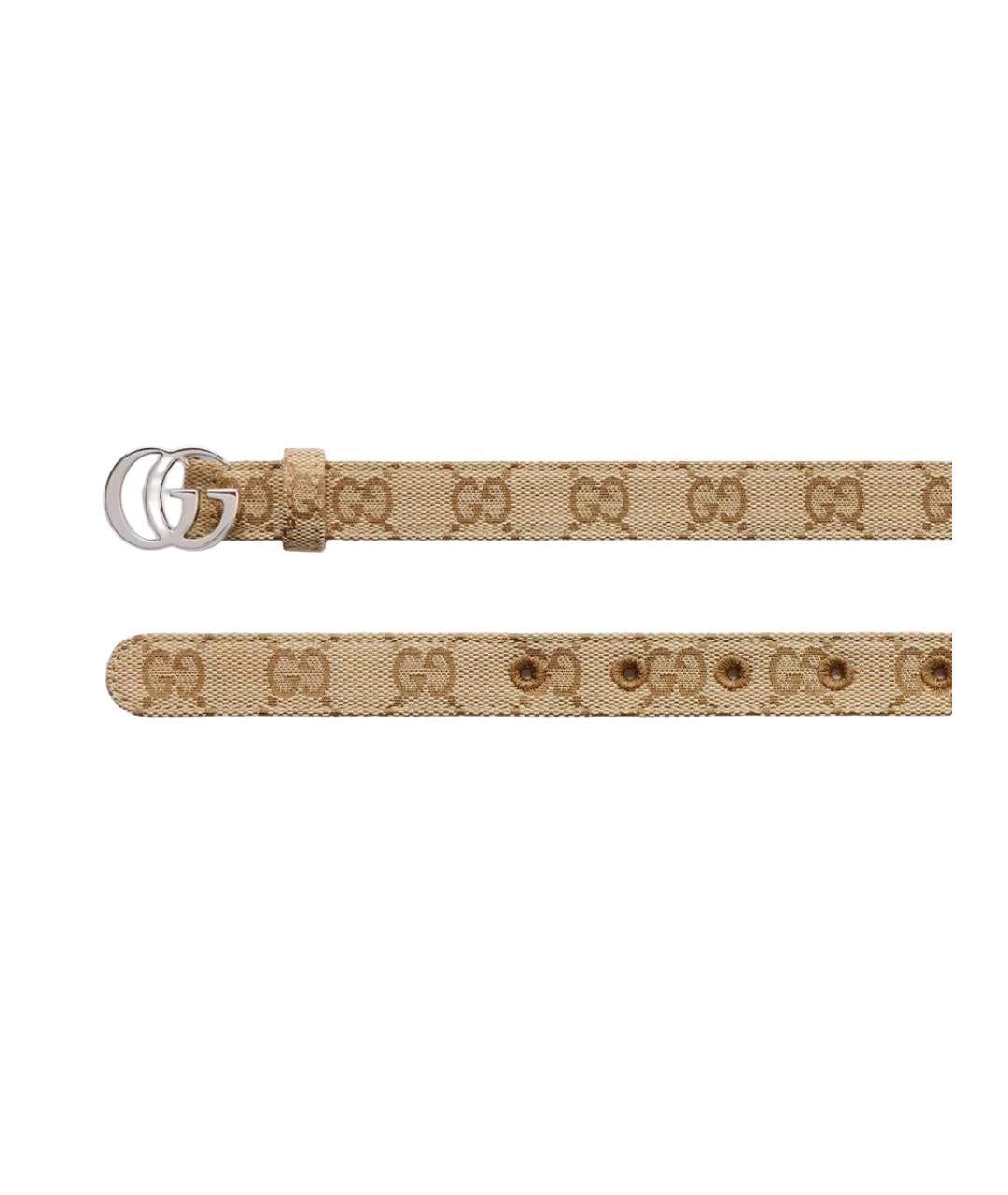 GUCCI Бежевый ремень, фото 2