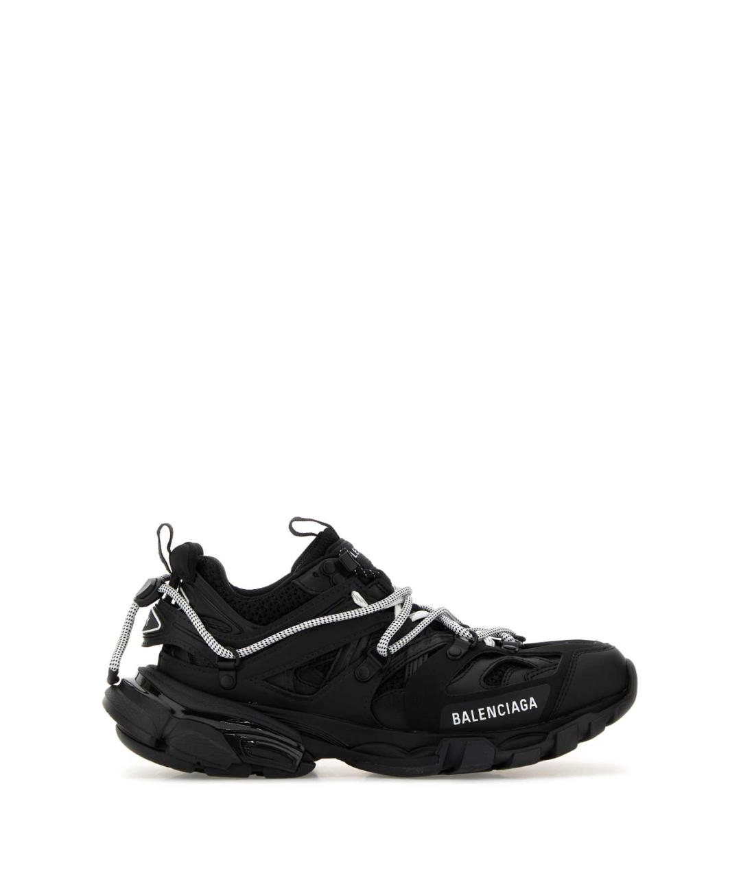 BALENCIAGA Черные синтетические кроссовки, фото 1