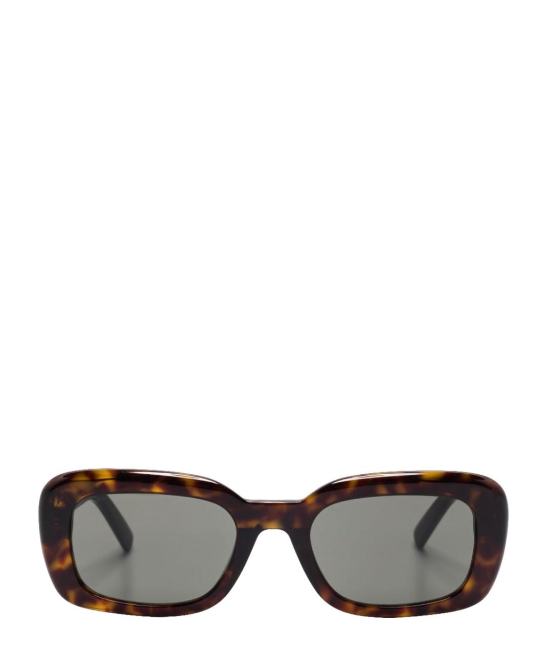 SAINT LAURENT Мульти пластиковые солнцезащитные очки, фото 1