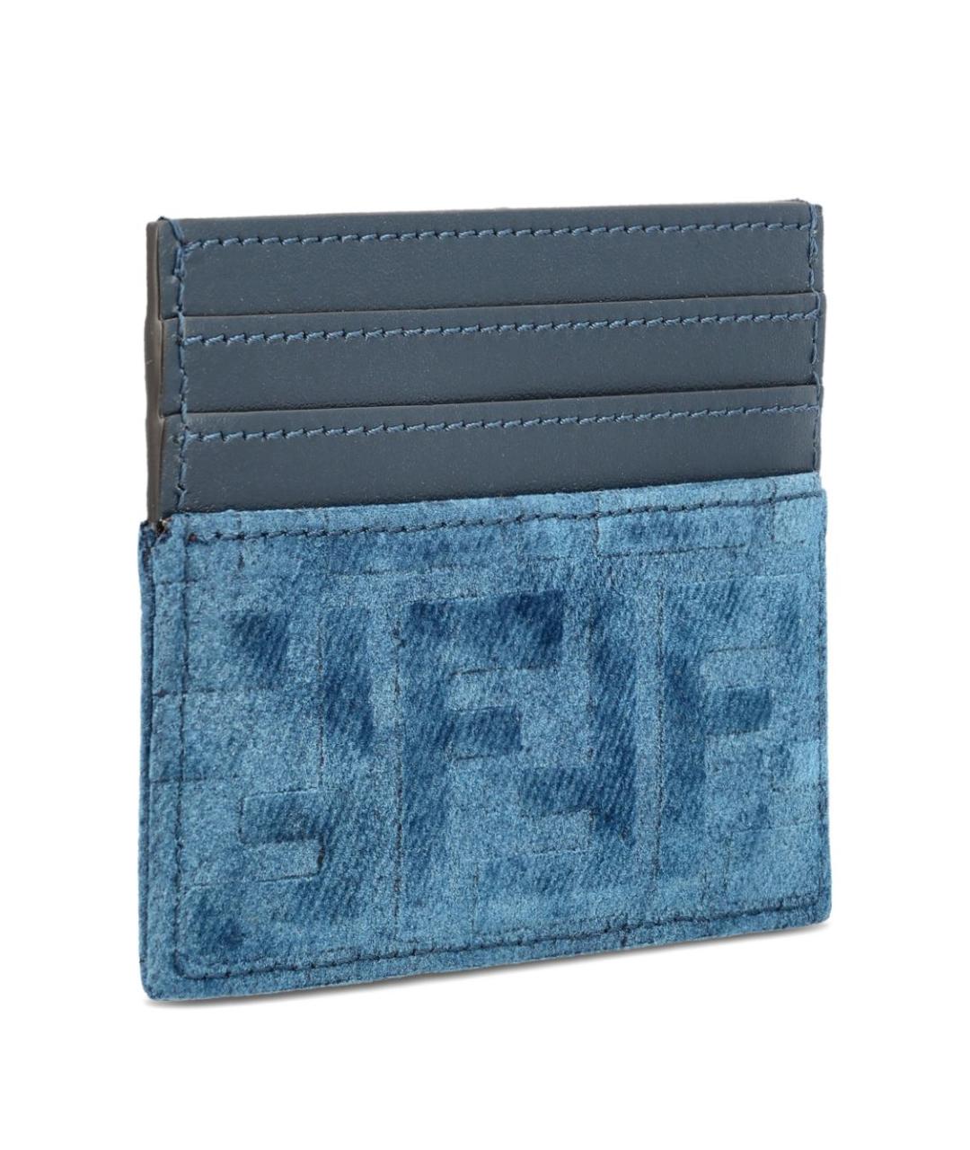 FENDI Синий кардхолдер, фото 4