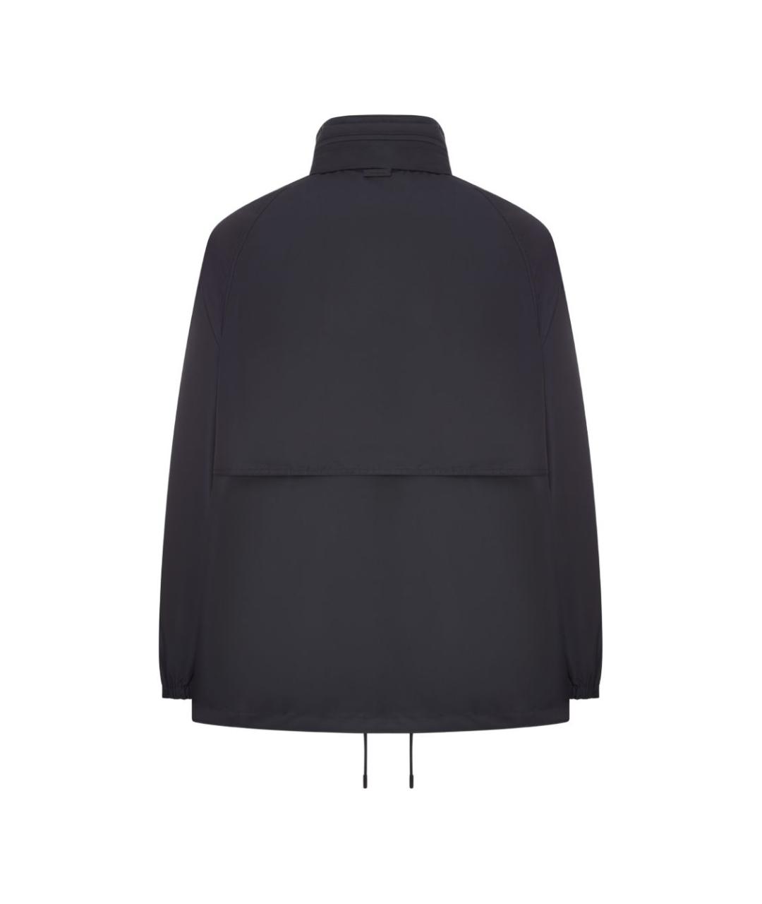 SAINT LAURENT Черная полиэстеровая куртка, фото 2