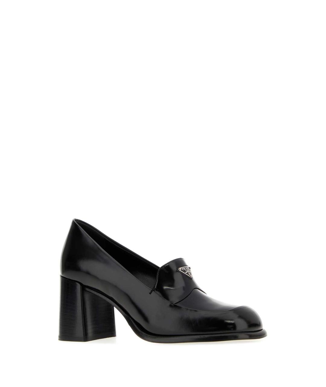 PRADA Черные кожаные туфли, фото 2