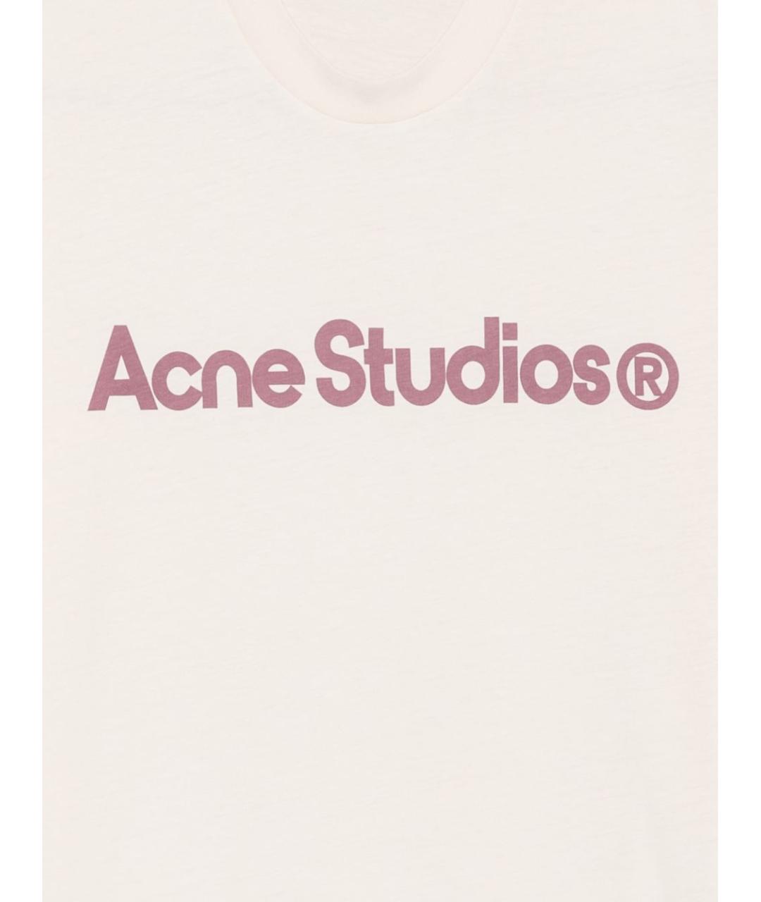 ACNE STUDIOS Хлопковая футболка, фото 2
